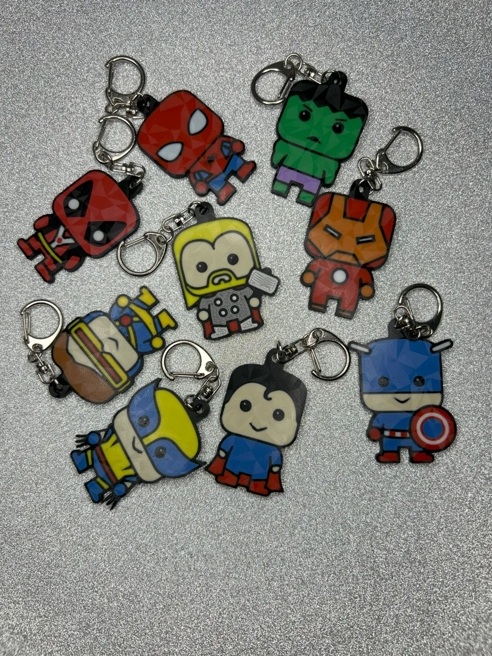 Keychain - Iron Man by UltimateB - MakerWorld