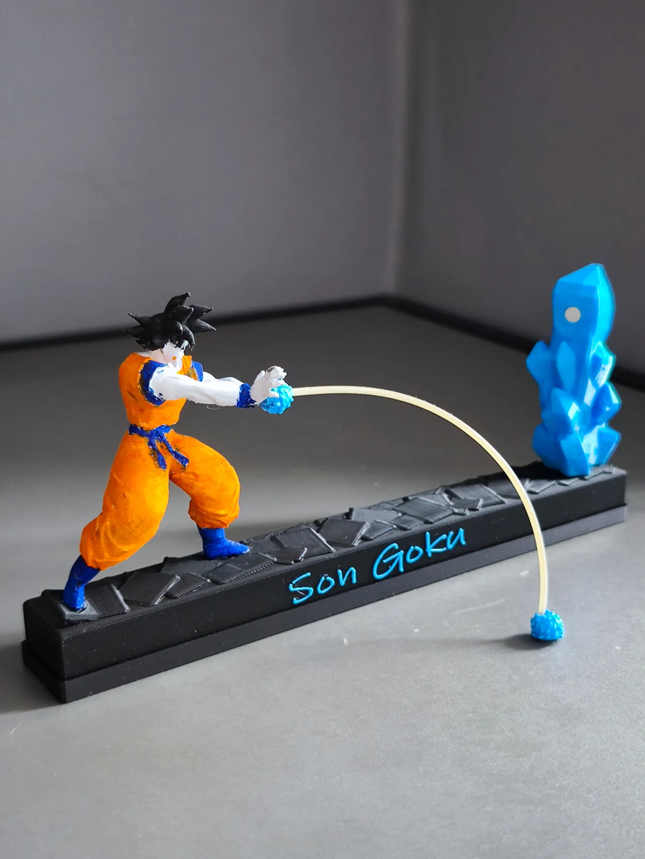 Dragon Ball Lamp – Son Goku Energy Aura DIY Light view 3