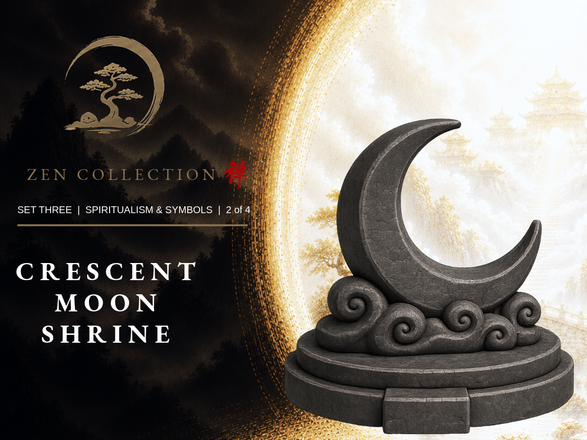 SET 03 Symbolism & Spiritual|2 of 4| CRESCENT MOON