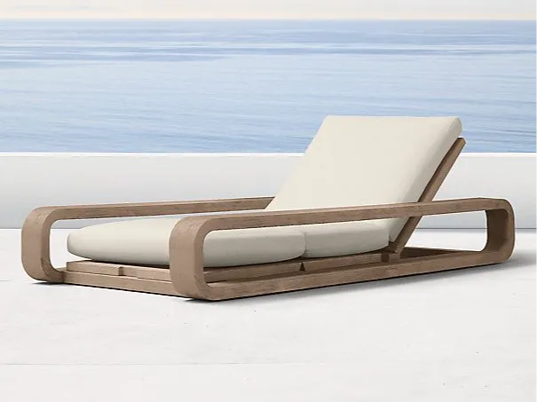 Diván de sol para piscina