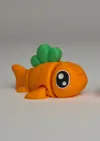 Carrot Shark, Green Top
