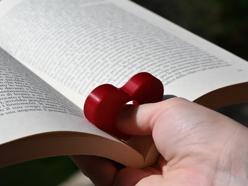 Heart Shaped Book Opener - Cute Page Holder
