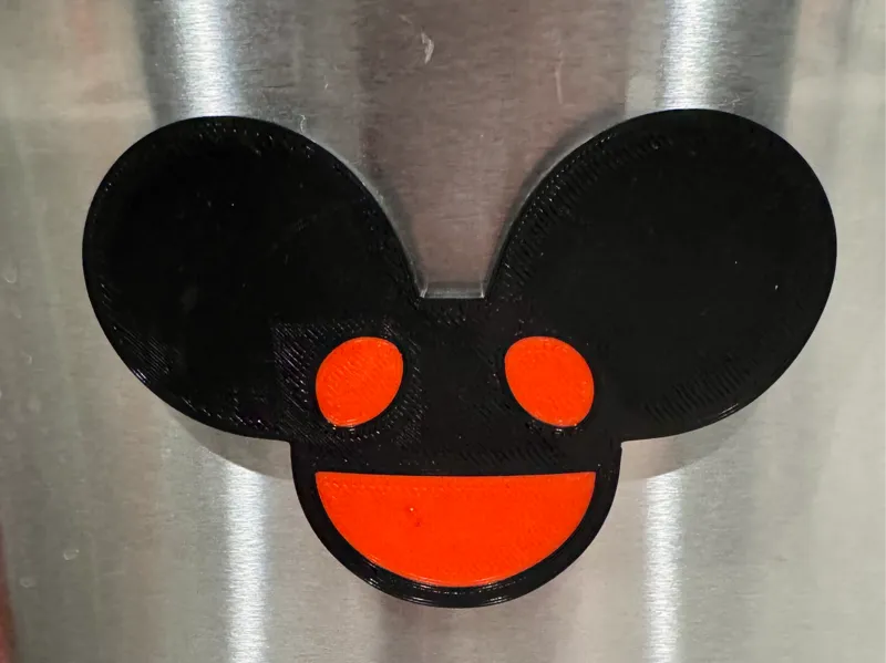 deadmau5 fridge magnet
