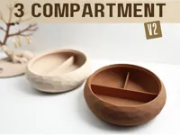 3 compartment version Deer box