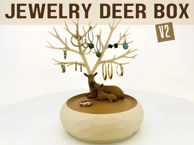 Jewelry Deer Box V2