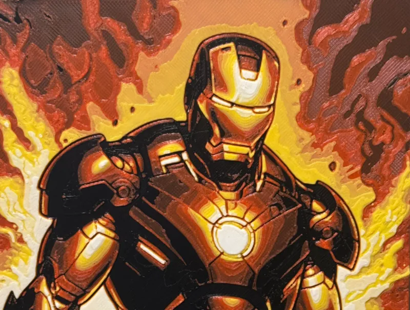 Ironman / Iron man hueforge