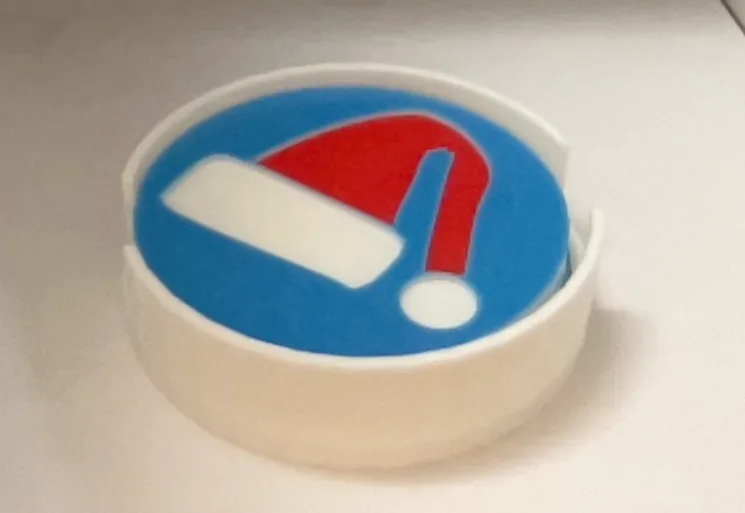 Santa Hat Coaster