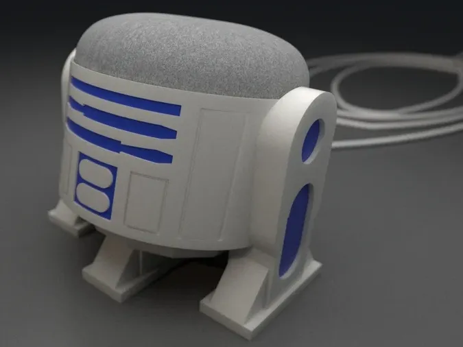 Google Nest mini R2D2 stand