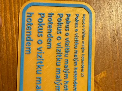 test print 12,16, 20 0,2 nozzle