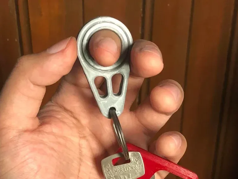 Karambit Fidget Keychain, Print in Place