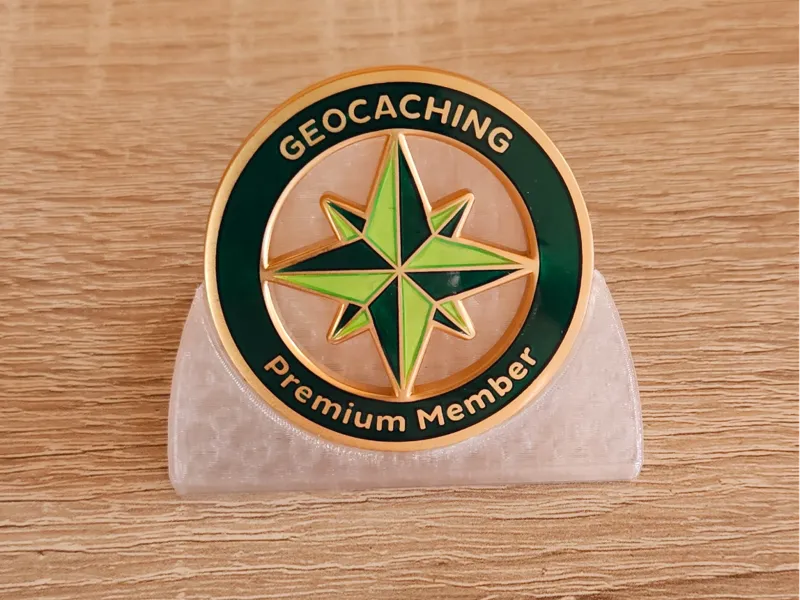 Geocoin holder