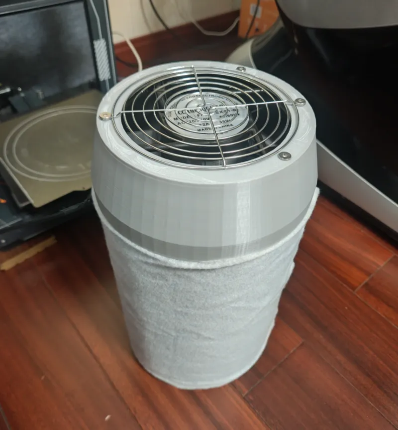 简易空气净化器（小米滤芯）