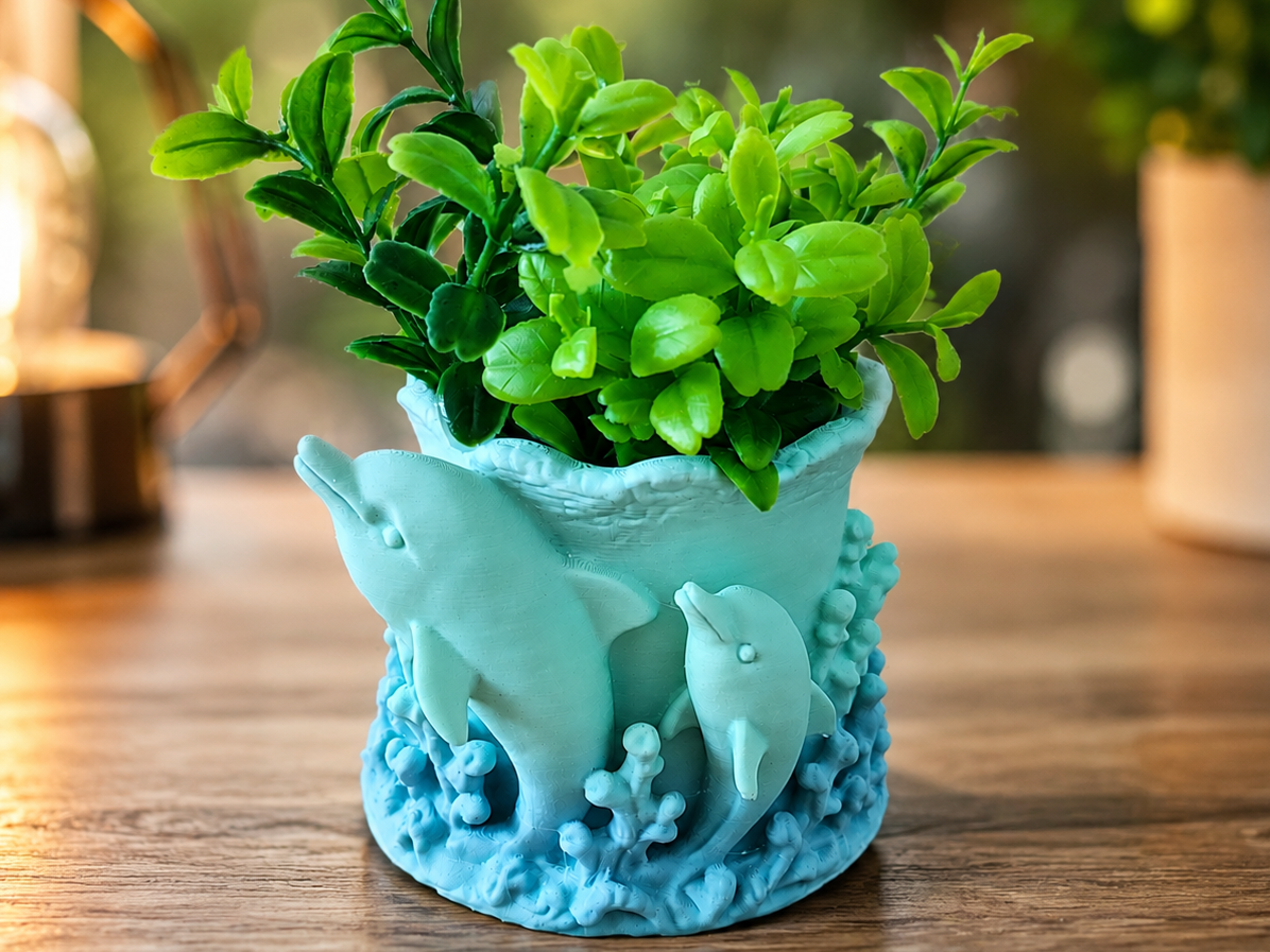 Dolphin Planter