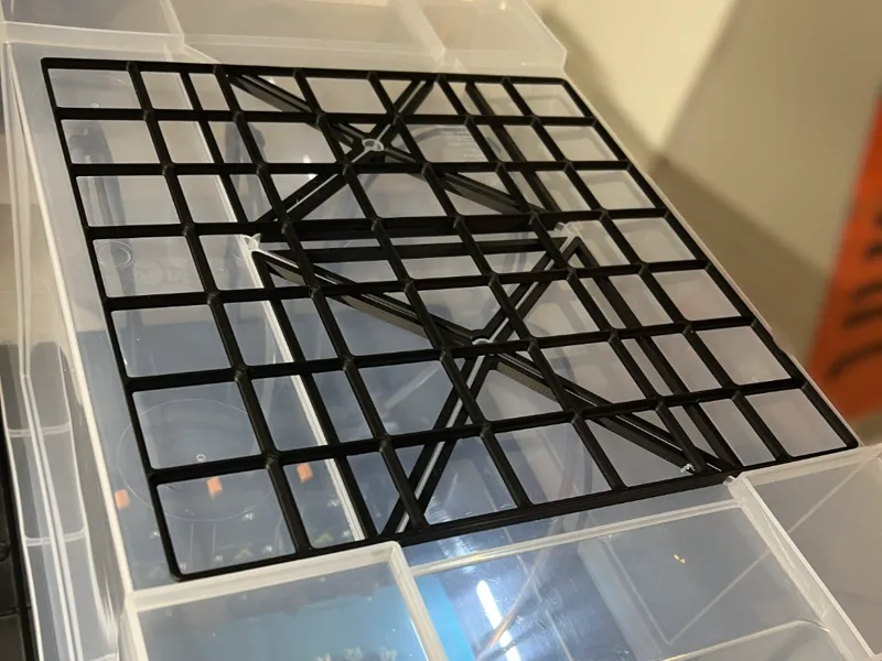 Snapmaker U1 Gridfinity Ikea Samla Top Base