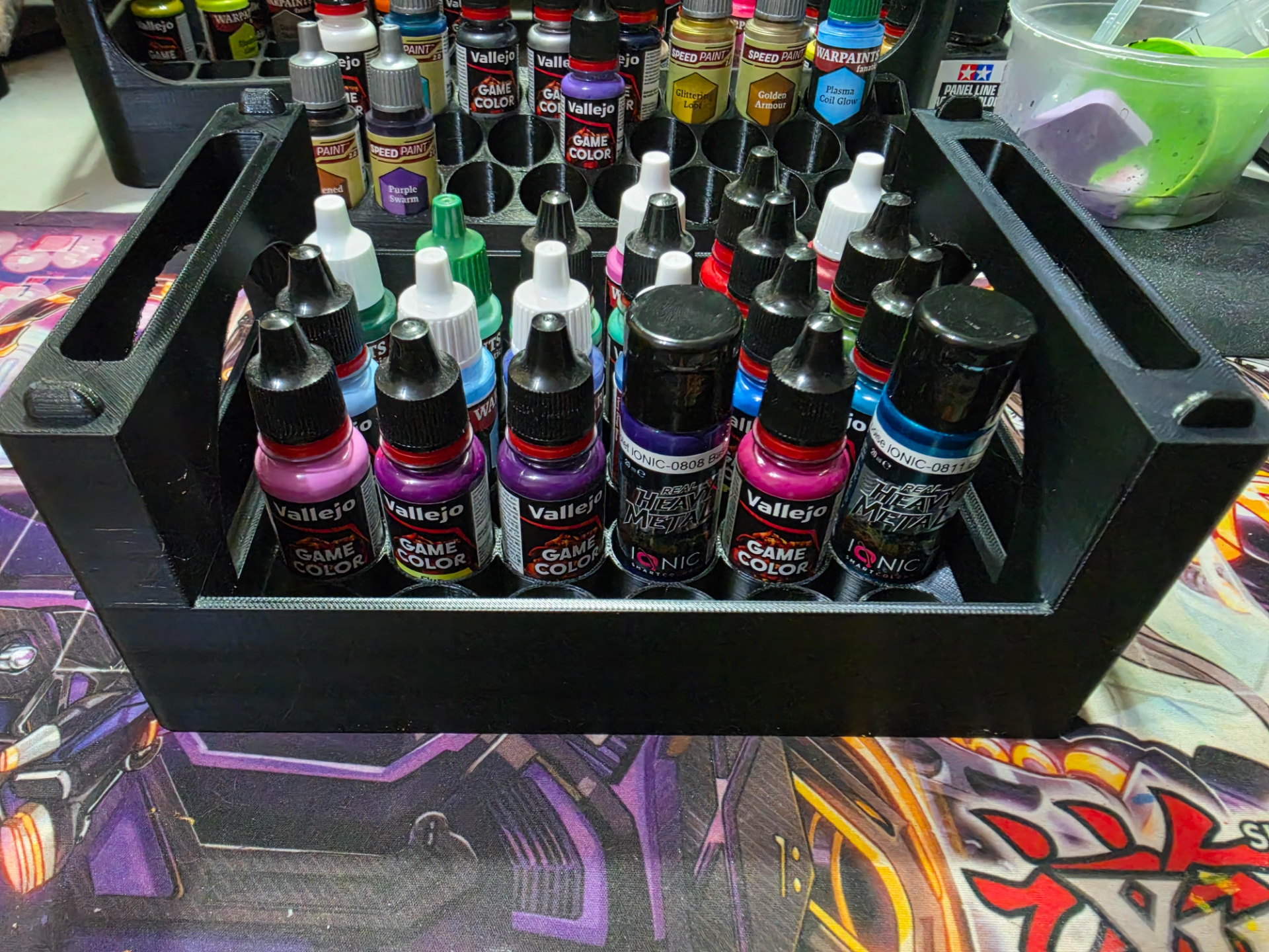 Stackable Tray Vallejo Army Painter Ionic Paints