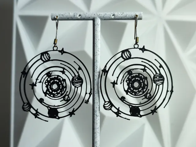 Aretes Astrolabio Nocturno