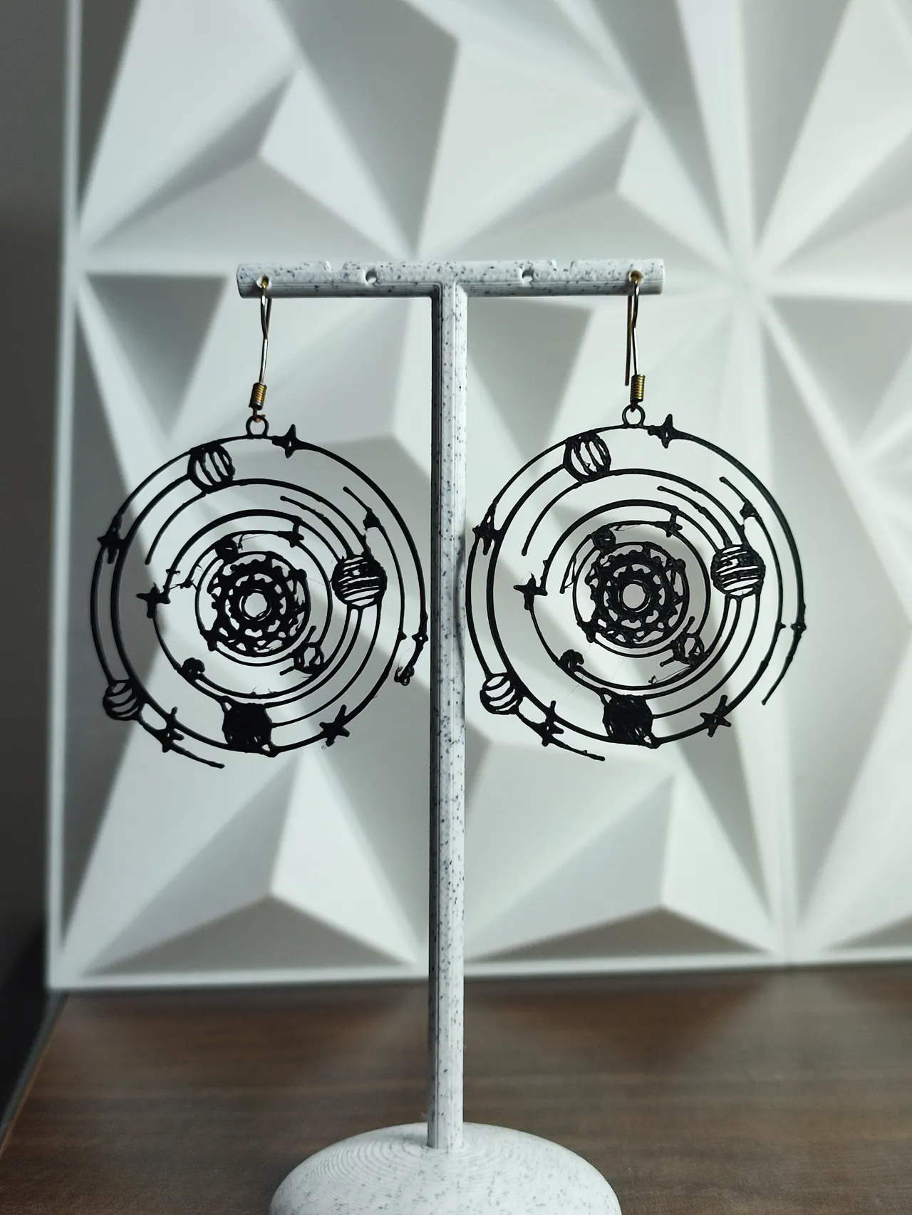Aretes Astrolabio Nocturno view 2