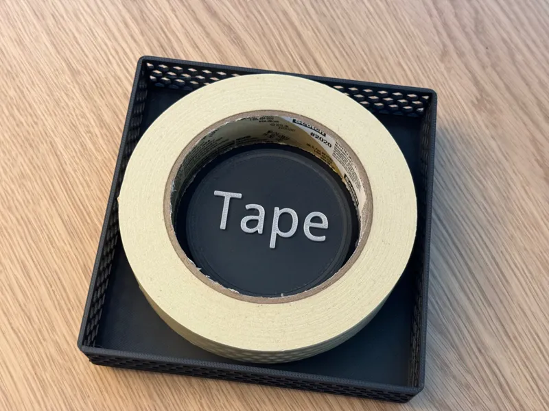 Gridfinity 3x3 Masking tape organizer