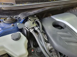Oil catch can bracket for 2011-17 Hyundai Veloster
