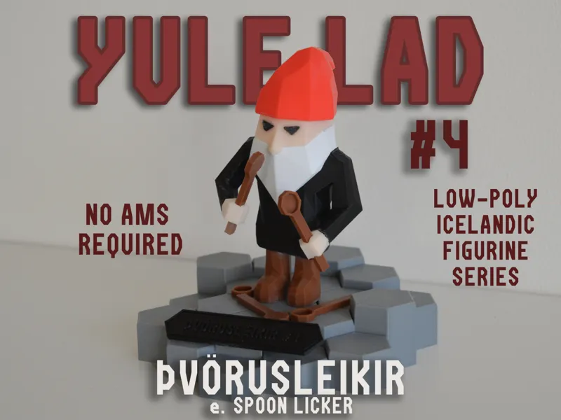 Þvörusleikir - Icelandic Yule Lad Series