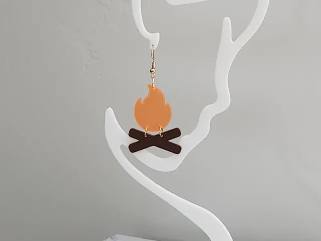 Campfire Earrings