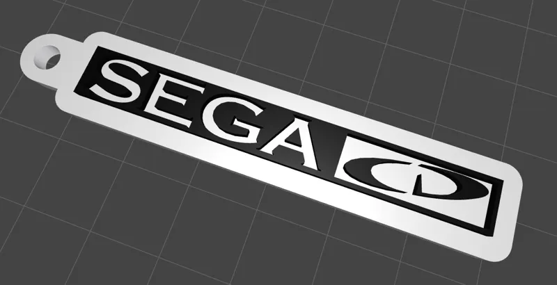 Sega CD Keychain