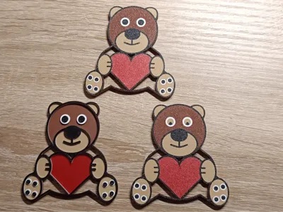 teddy bear with heart