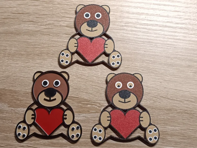 teddy bear with heart