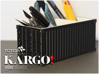 Kargo! - Shipping container desktop tidy.