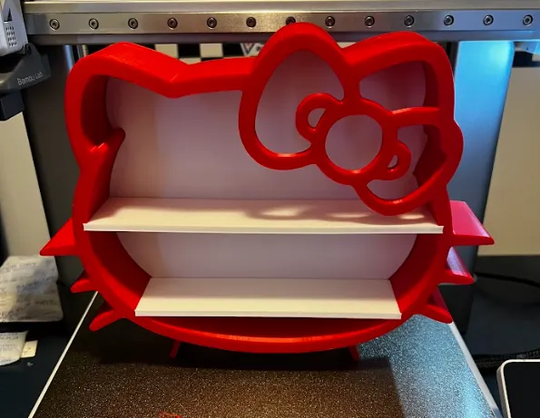 NO AMS Hello Kitty Miniverse - Free 3D Print Model - MakerWorld
