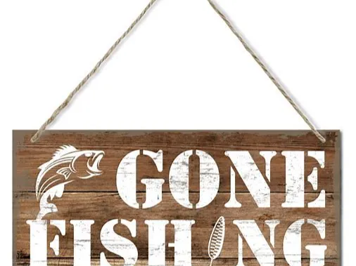 fishing sign