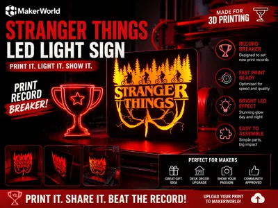 Stranger Things Lamp