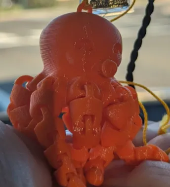 Octopus Keychain