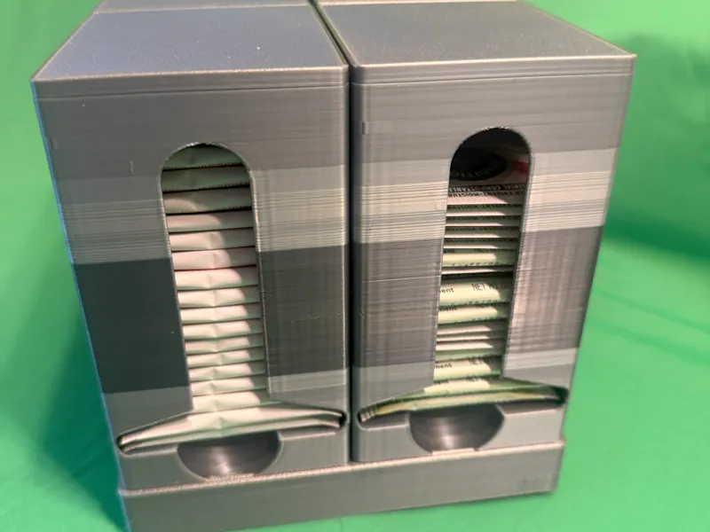 Lazy Susan teabag dispenser