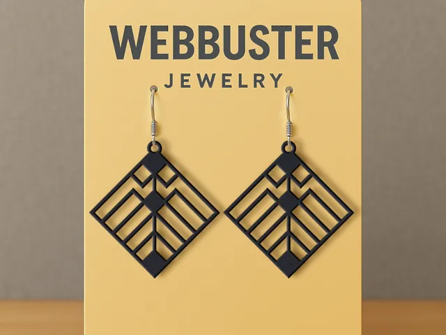 Threads of Silence Earrings