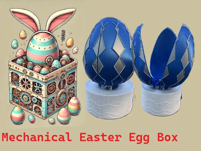 Mechanical Easter Egg Box