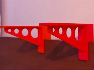 Ikea MALM bed projector stand