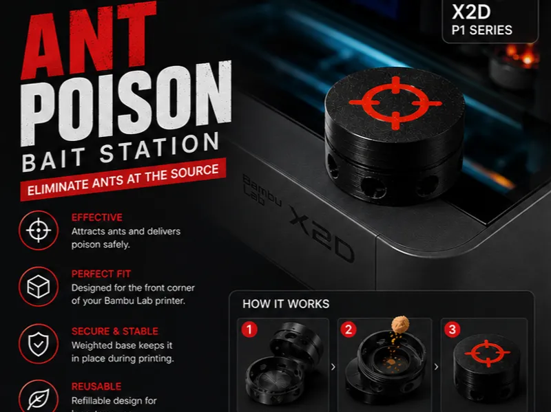 ANT POISON TRAP