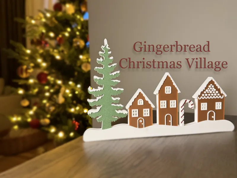 Gingerbread Christmas Village