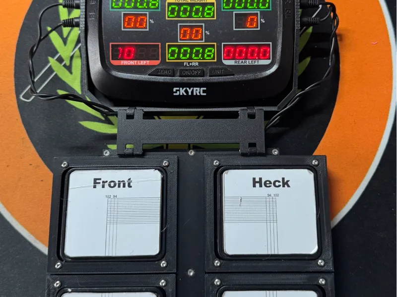 SkyRC Achswaage SK500015 Gehäuse für 1:28 RC Cars