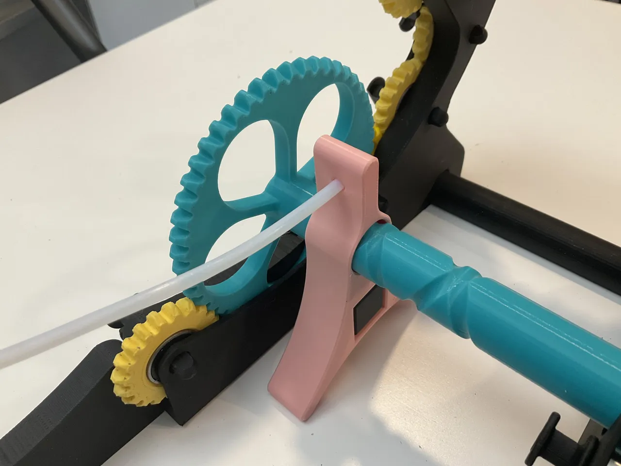 Pastamatic Filament Spool Winder for Bambu X1C/P1P AMS (level winder with self reversing leadscrew) view 3