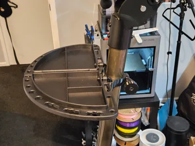 Adjustable Bracket for Bike Hand Stand Tool Tray