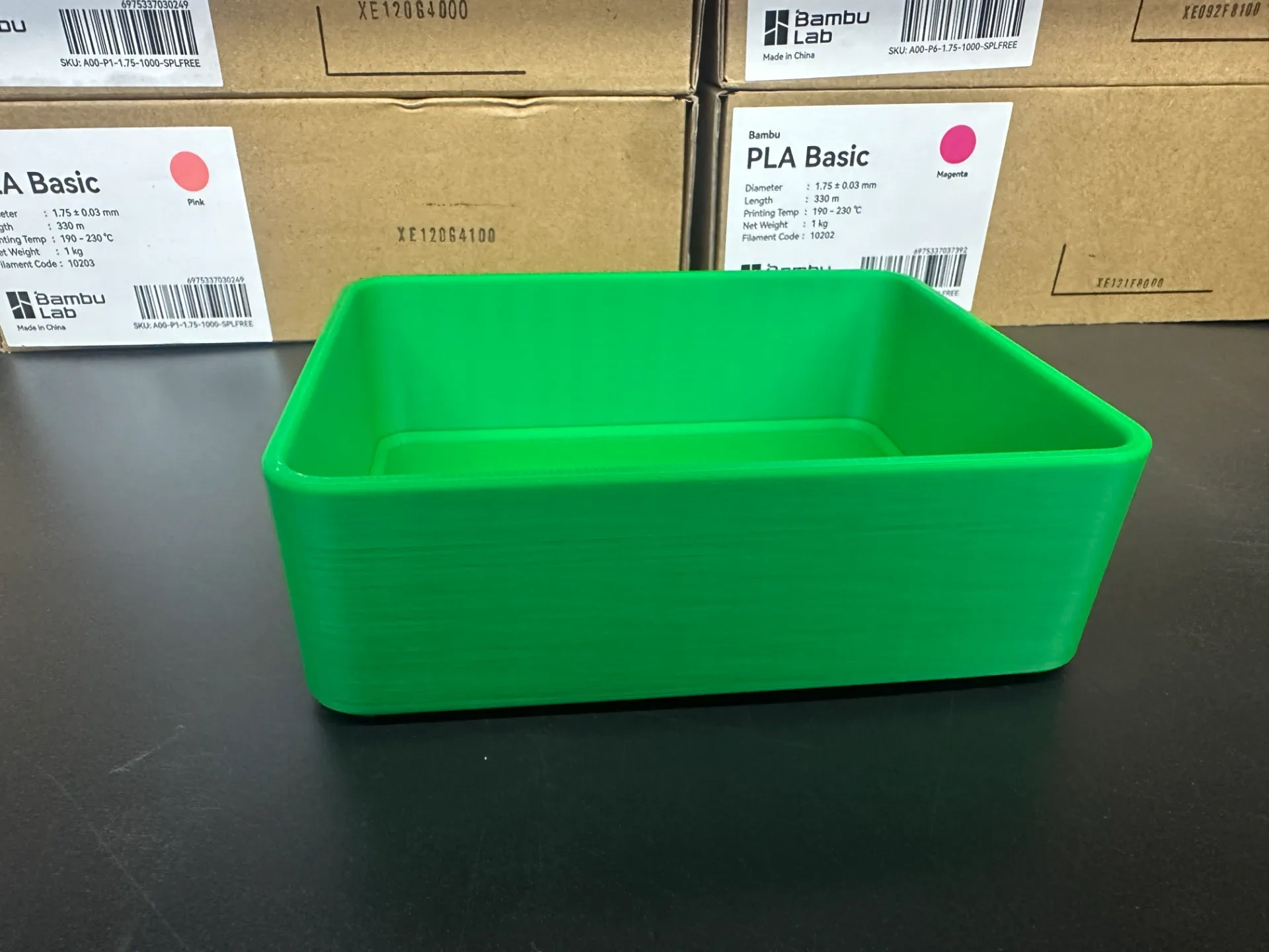 Miniatura 3 do modelo 3D 可堆叠方盒小吃方碟 5款大小