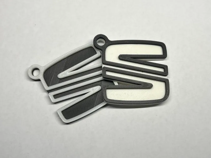 SEAT keychain Dual Color NO AMS Needed