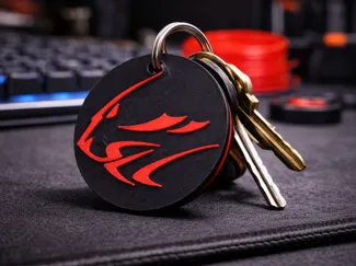 Aprilia Logo Keychain