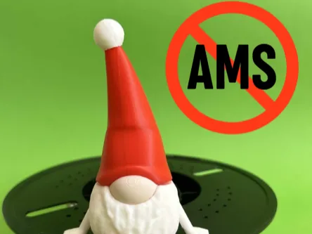 Articulated Christmas Gnome (NO AMS)