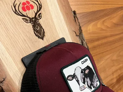 Wall Mount Trucker Cap