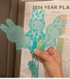 Single-color 16CM charm with a small umbrella