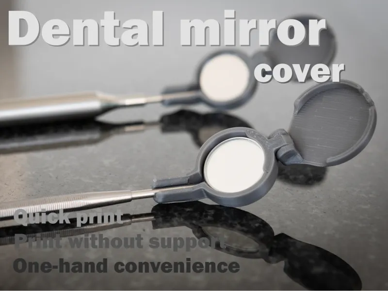 Dental mirror cover
