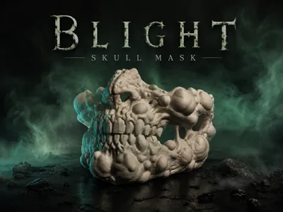 Blight Skull Mask